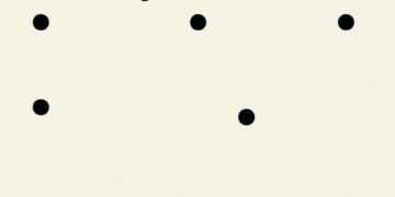 How many dots do you see?