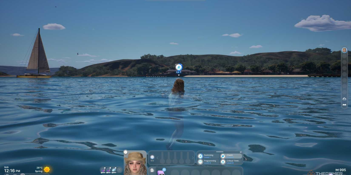 How To Swim in InZoi: Island Getaway by Completing and Solving