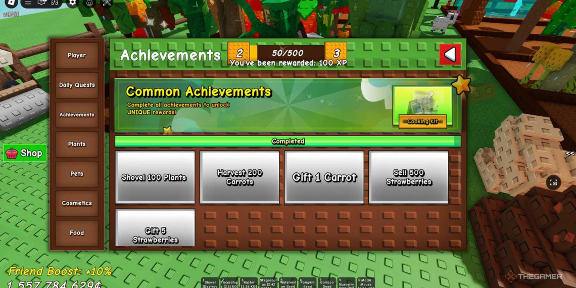 How to Get a Cooking Kit in Grow A Garden by Completing and Solving