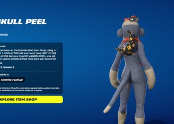 How to Get the Free Goldskull Peel Pack Backbling in Fortnite by Completing & Solving