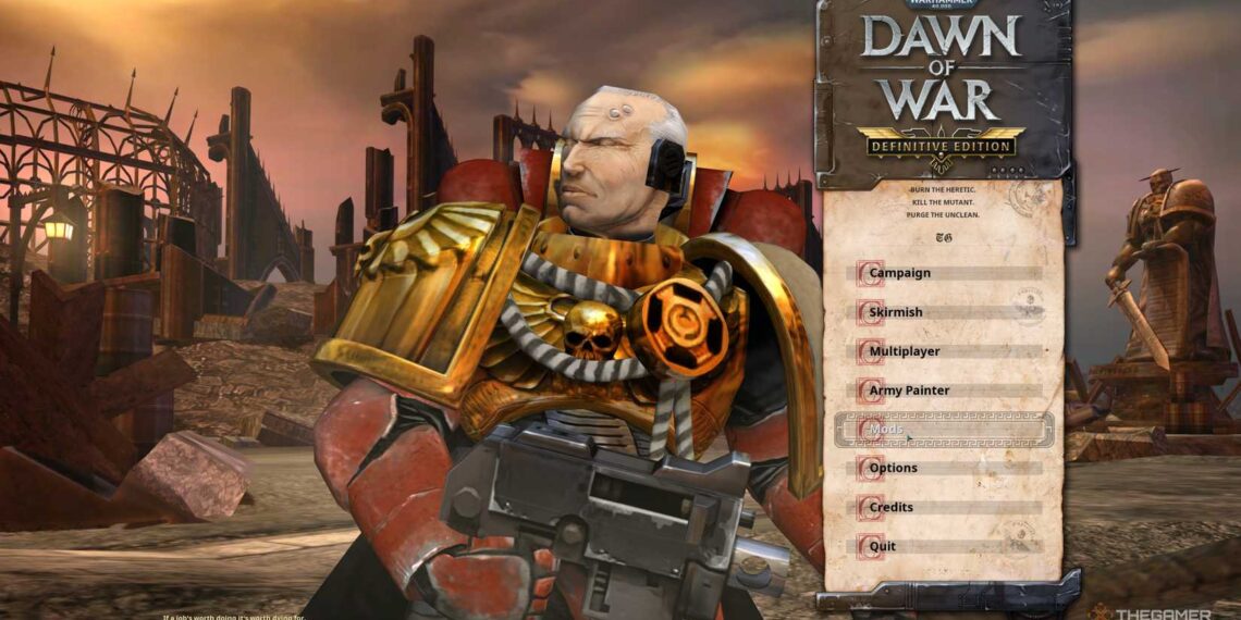 How to Install Mods in Warhammer 40K: Dawn of War – Completing and Solving