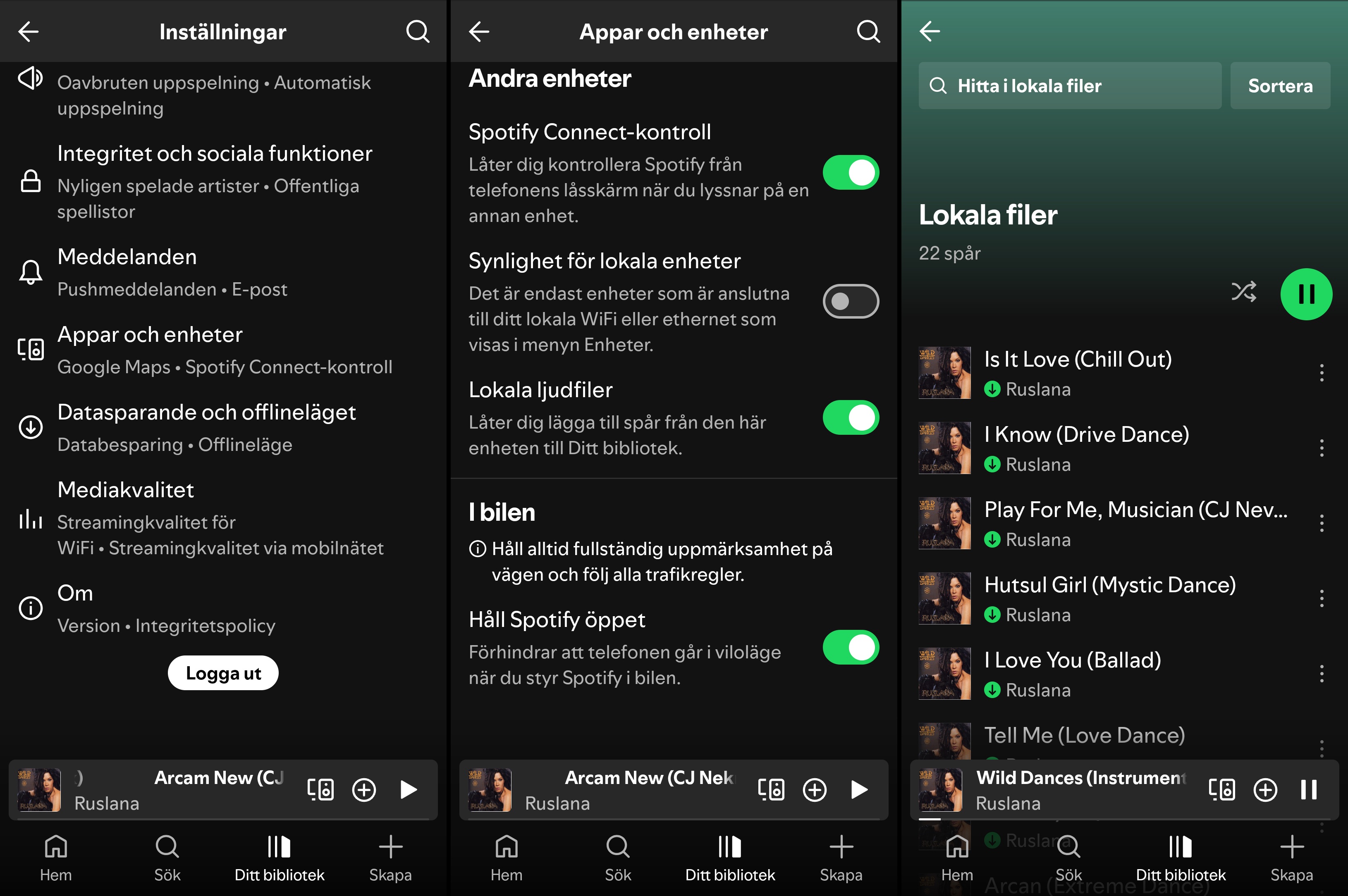 Adding local files to Spotify