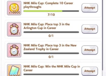 How to Win NHK Mile Races During Spring G1 Celebration Missions in Umamusume: Pretty Derby