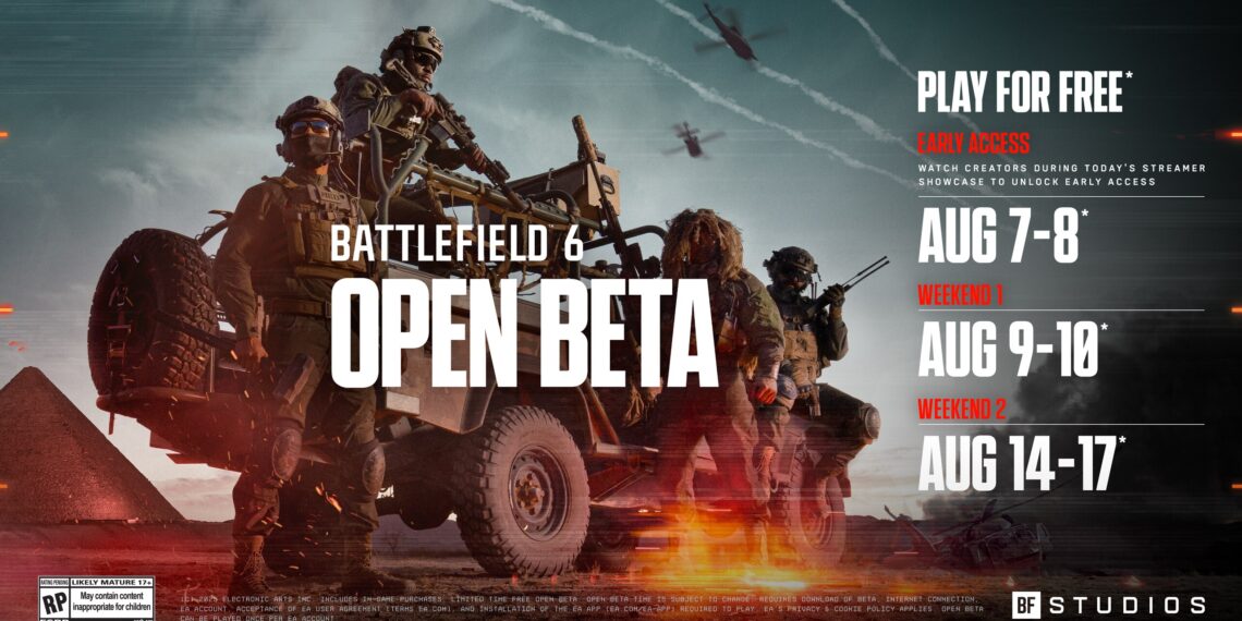 Battlefield 6 Beta: Key Dates and Times Revealed