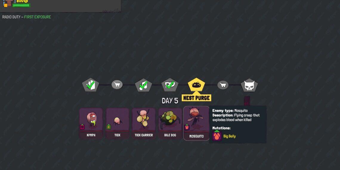 Least Harmful Mutations to Pick While Completing Guntouchables