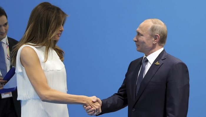Melania Trump writes to Putin over missing children concerns