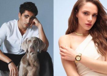 Mert Ramazan Demir and Miray Daner Behind the Scenes of Bize Bir Şey Olmaz