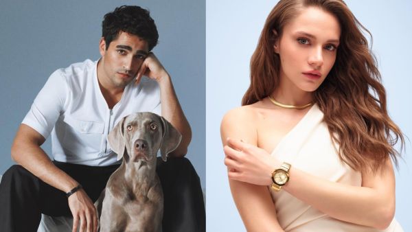 Mert Ramazan Demir and Miray Daner Behind the Scenes of Bize Bir Şey Olmaz