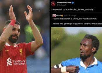 Mohamed Salah Criticizes UEFA Over 'Palestinian Pele' Comments