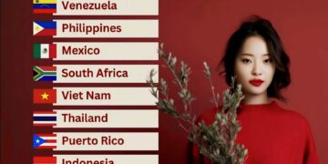 Top 10 Countries with Most Beautiful Women 

1.  Venezuela
2.  Philippines
3.  M