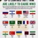 Top 15 Countries That I Think Are Likely To Cause WW3

1.  Russia
2.  Israel
3.