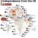 Top 35 Countries That Gained Independence From the UK

1.  United States, 1776
2