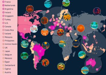 World's Top 40 Most Fun Countries  

1.  Spain
2.  Brazil
3.  Thailand
4.  Italy