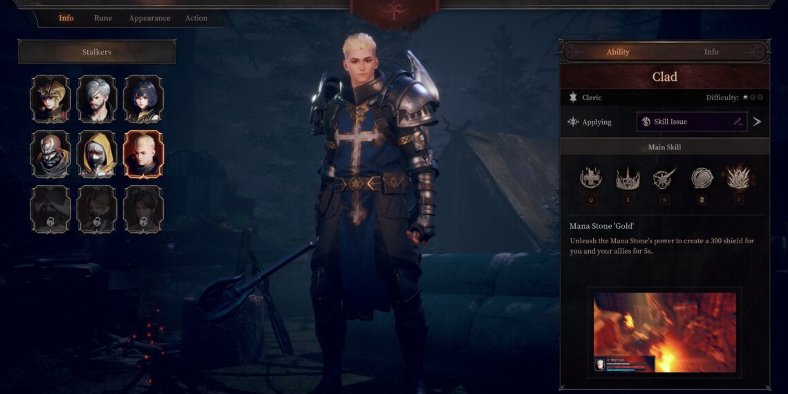 Top Build for Completing and Solving in Clad In Dungeon Stalkers