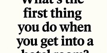 What’s the first thing you’d do?