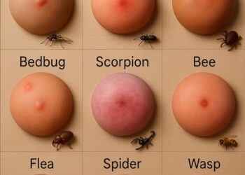 Identifying common insect bites   

Seen a bite like this before?