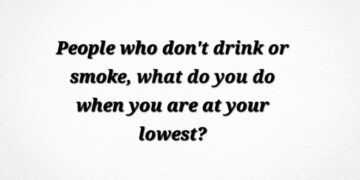 How do you deal with it?