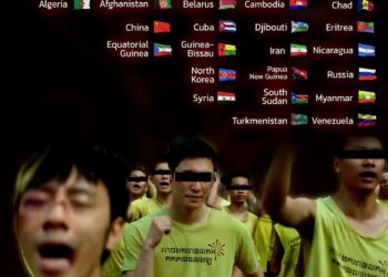 World's Worst Human Trafficking Locations 

1.  Algeria
2.  Afghanistan
3.  Bela