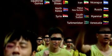 World's Worst Human Trafficking Locations 

1.  Algeria
2.  Afghanistan
3.  Bela