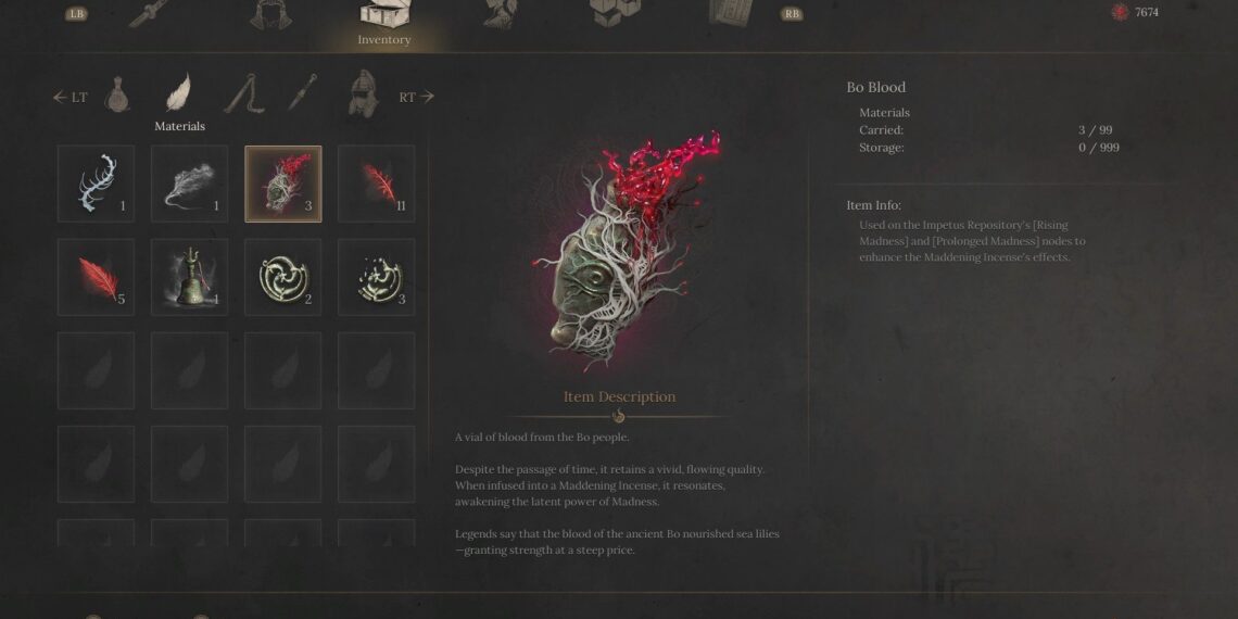 What Does Bo Blood Do in Wuchang: Fallen Feathers—Solving Its Role