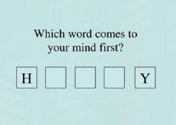 What's the First Word that Comes to Mind When You See this?