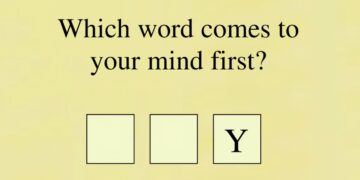 Which word comes to your mind first?