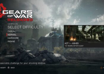 Which Difficulty Should You Choose in Gears of War: Reloaded—Completing or Solving?