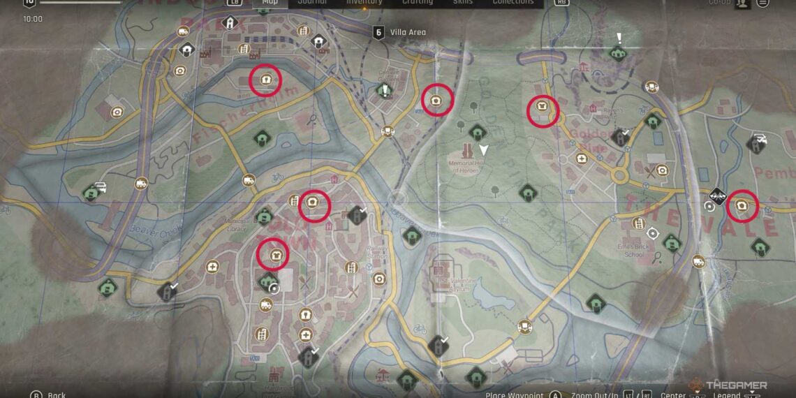 All Scavenger Gear Locations in Dying Light: The Beast for Completing & Solving