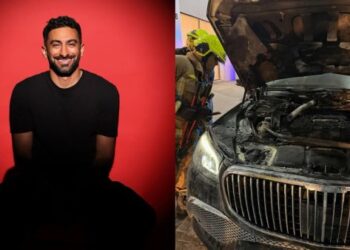 Anas Bukhash Shares Shocking Car Fire Video: "A Miracle Saved Me"