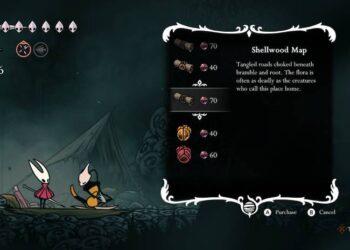Completing All Purple Pollip Flowers in Shellwood – Hollow Knight: Silksong