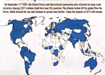 Countries That Lost Citizens In The 9/11 Attacks

 United States of America : 26