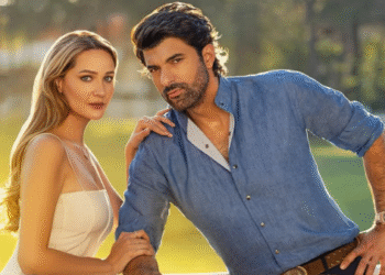 Engin Akyürek and Gülsim Ali Shine in New Bereketli Topraklar Poster