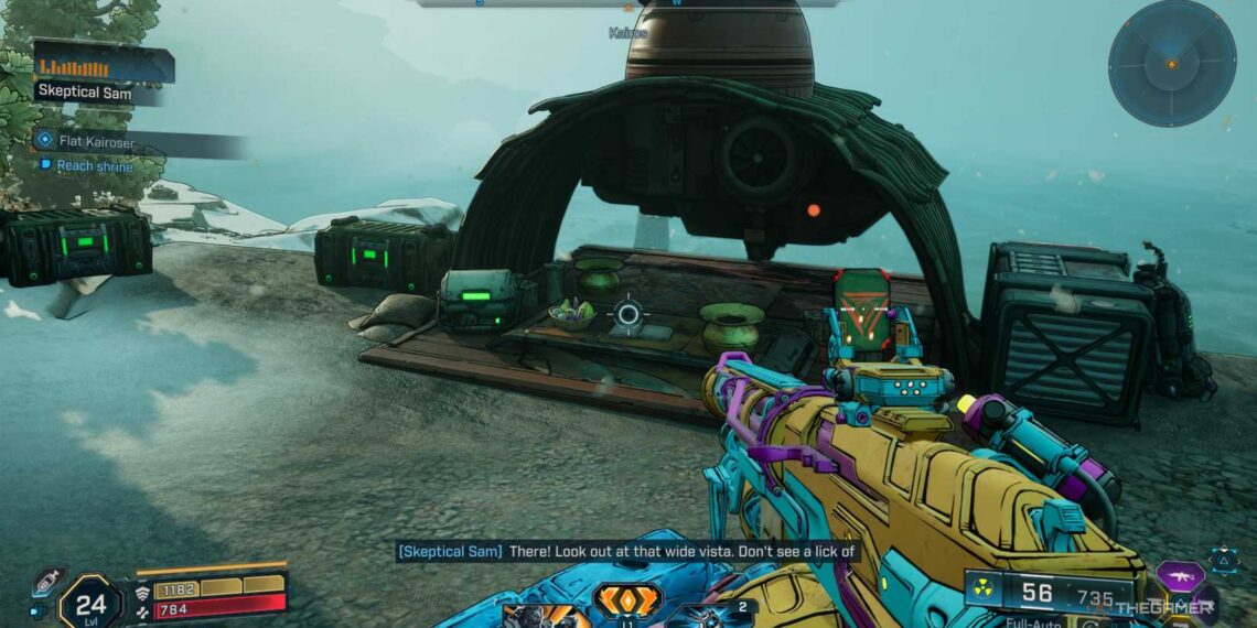 How To Find the Survey Equipment for Skeptical Sam in Borderlands 4