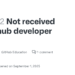 How To Fix Not Receiving GitHub Developer Offer – Community Discussion #171882