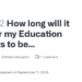 How To Reinstatement of Education Benefits on GitHub