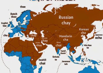 How the World Says Tea