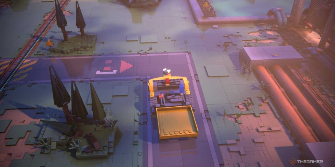 How to Complete Repairing Railroad Tracks in Lego Voyagers