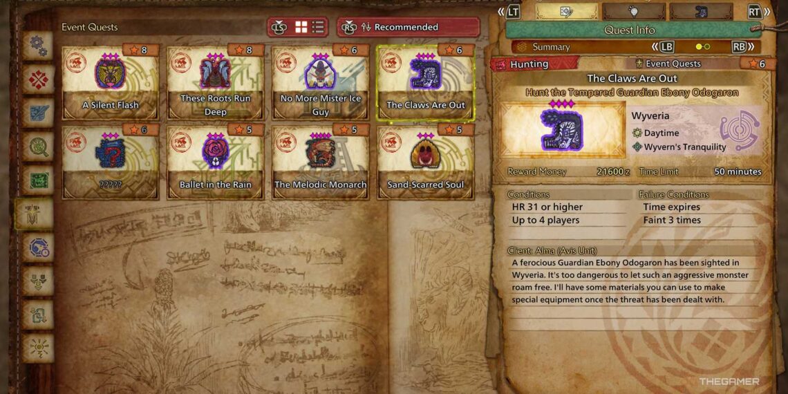 How to Complete the Toe Bean Mittens in Monster Hunter Wilds