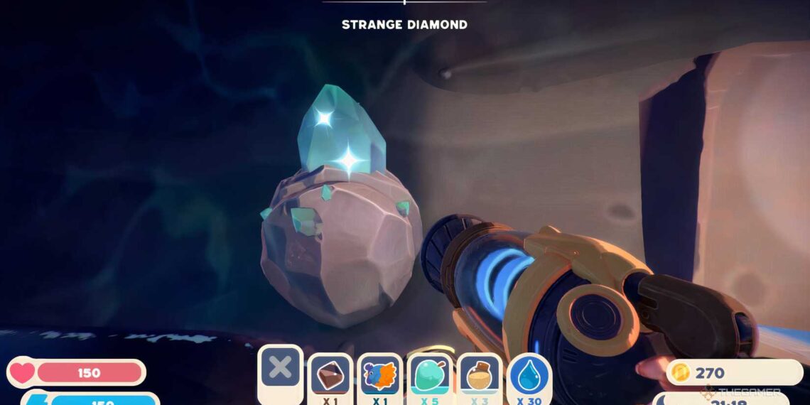 How to Farm Strange Diamonds by Completing and Solving in Slime Rancher 2