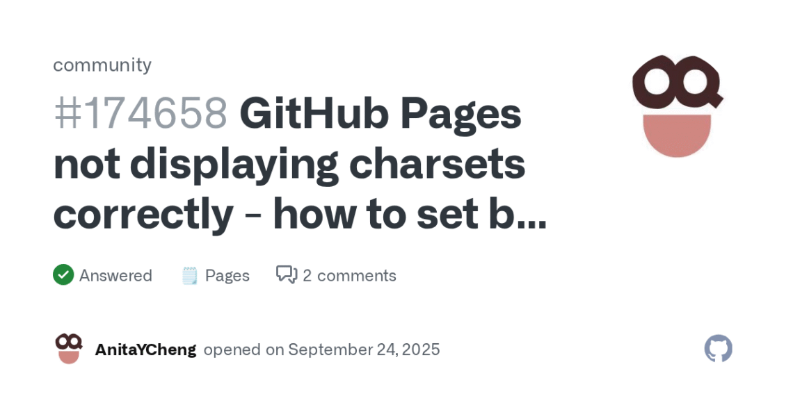 How to Fix Big5-Encoded HTML Display Issues on GitHub Pages