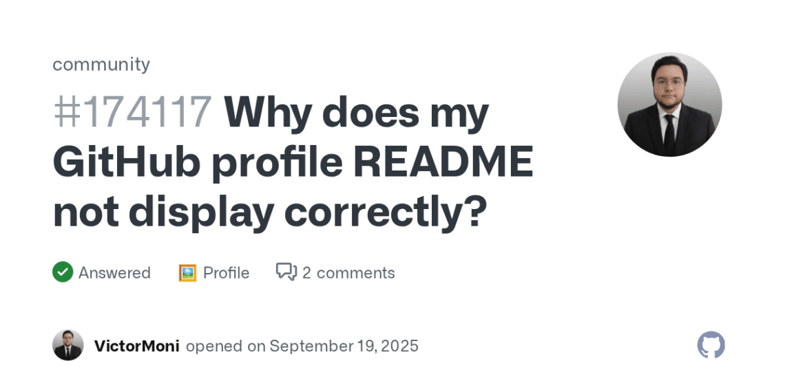 How to Fix Broken Images in Your GitHub Profile README
