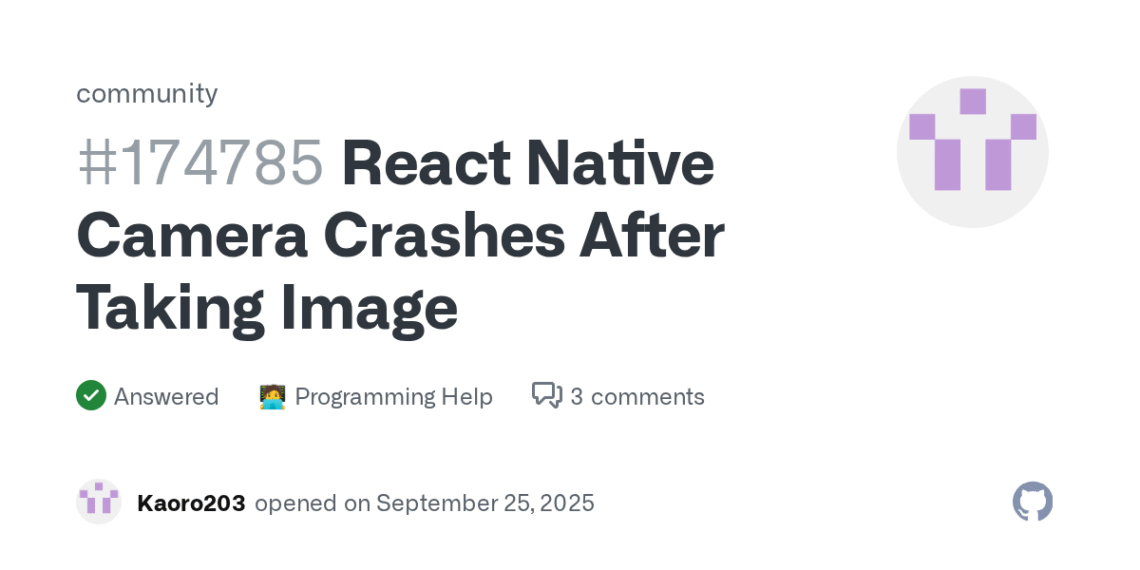 How to Fix React Native Camera App Crashing on S24+ Using GitHub