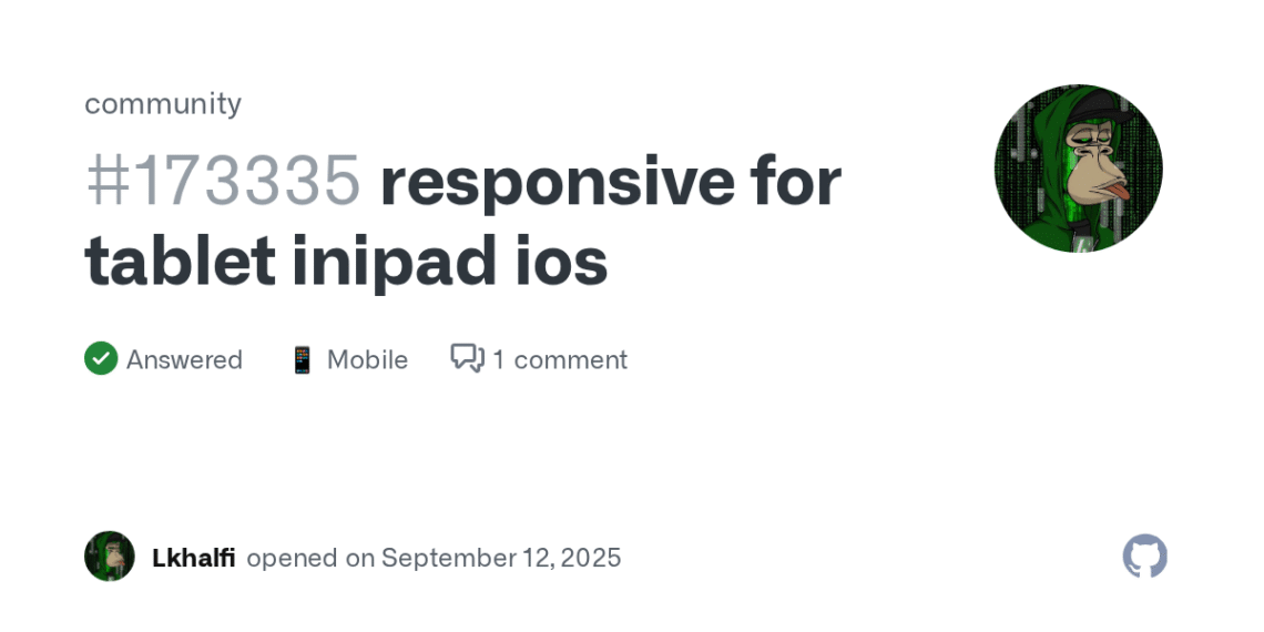 How to Fix Responsive Design Issues for Your iPad App on GitHub