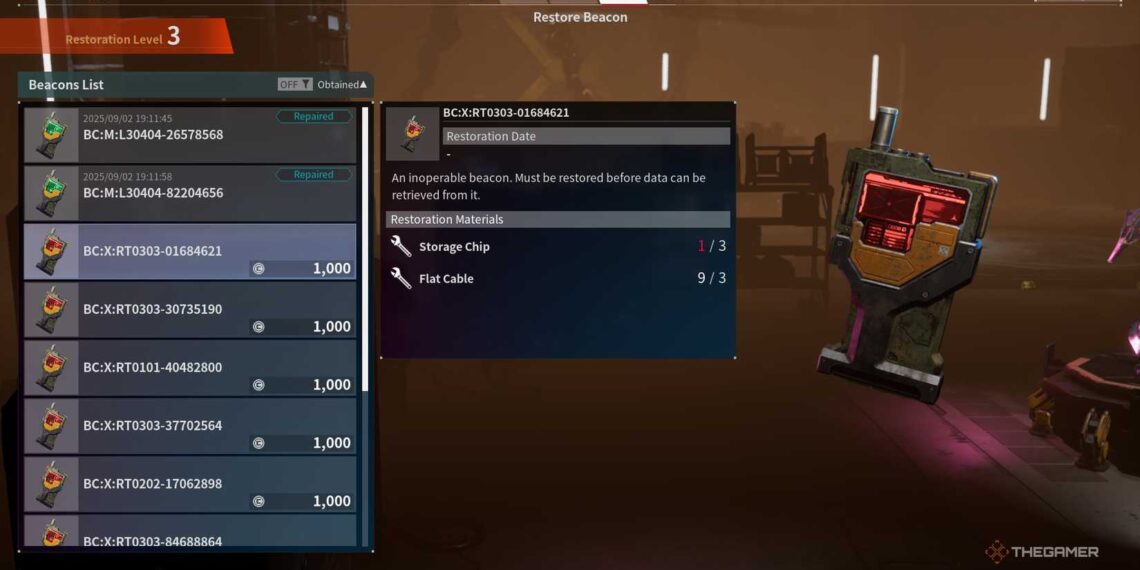 How to Fix and Complete Broken Beacons in Daemon X Machina