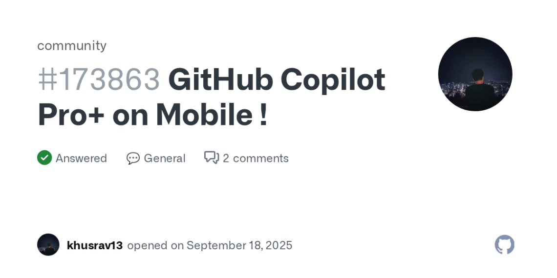 How to Subscribe to GitHub Copilot Pro+ on Android Smartphones