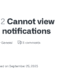 How to View and Clear Unread GitHub Notifications You Can't Access