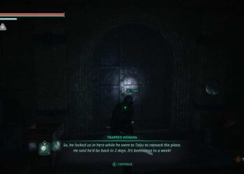 How to open the Senedra Forest locked door in Hell Is Us by completing and solving