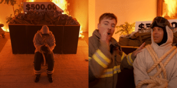 MrBeast Sparks Controversy Over Trapping Man in Burning House