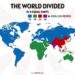 The World Population Divided in 4 Equal Parts
