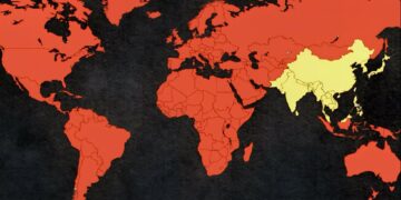The World Population Divided in 2 Equal Parts
